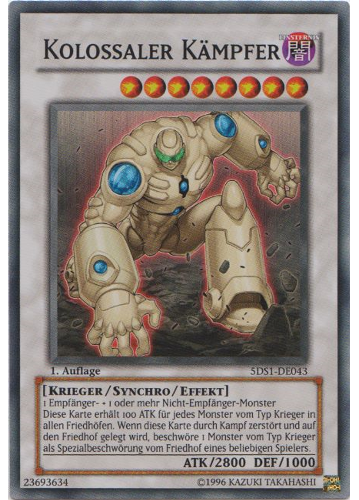 Kolossaler Kämpfer
