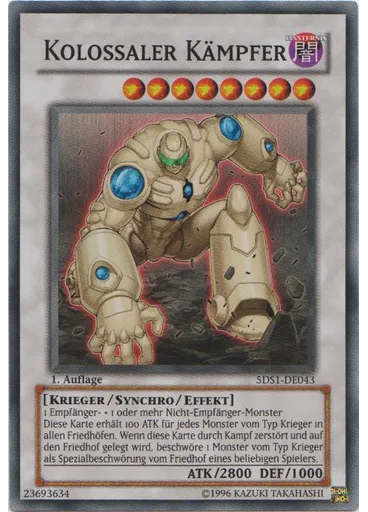 Kolossaler Kämpfer