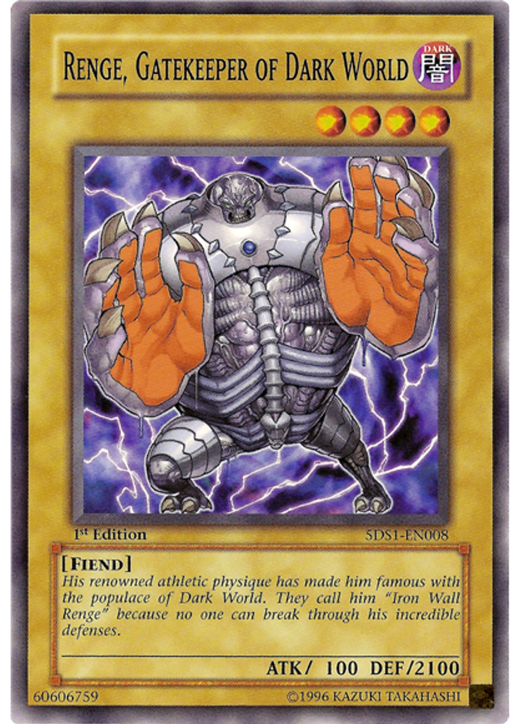 Renge, Gatekeeper of Dark World