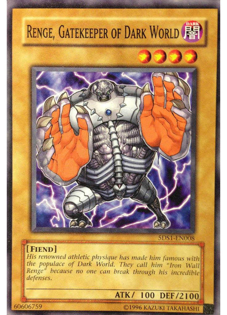 Renge, Gatekeeper of Dark World (Common Unlimited)