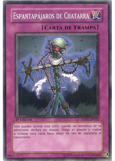 Espantapájaros de Chatarra