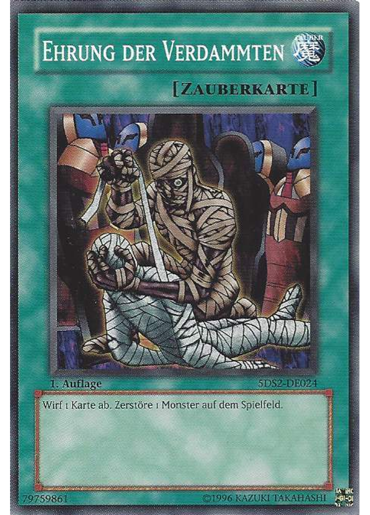 Ehrung der Verdammten