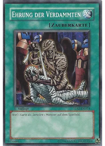 Ehrung der Verdammten — Starter Deck: Yu-Gi-Oh! 5D's 2009