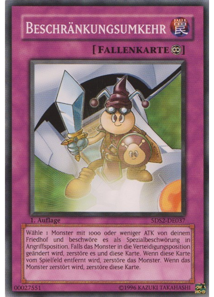 Beschränkungsumkehr