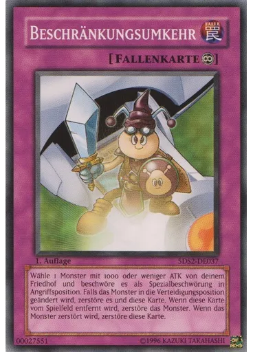 Beschränkungsumkehr