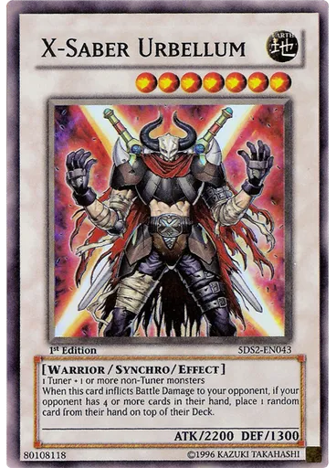 X-Saber Urbellum — Starter Deck: Yu-Gi-Oh! 5D's 2009