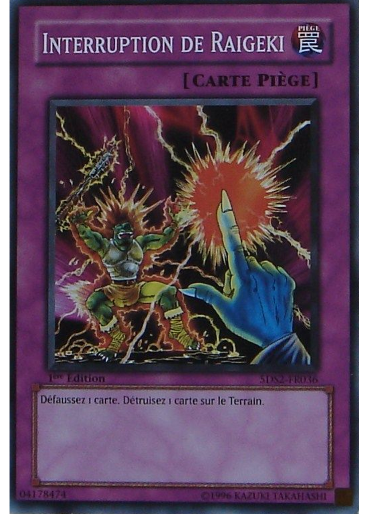 Interruption de Raigeki
