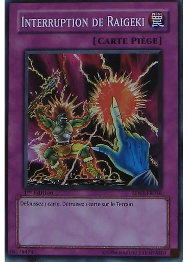 Interruption de Raigeki