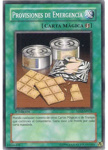 Provisiones de Emergencia — Baraja de Principiante: Yu-Gi-Oh! 5D's 2009