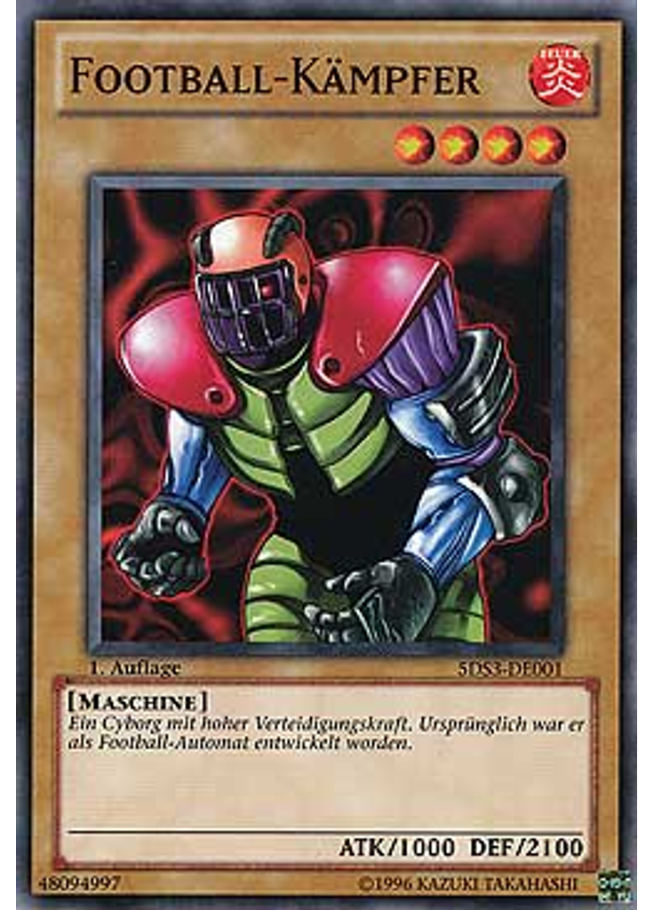 Football-Kämpfer