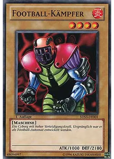 Football-Kämpfer