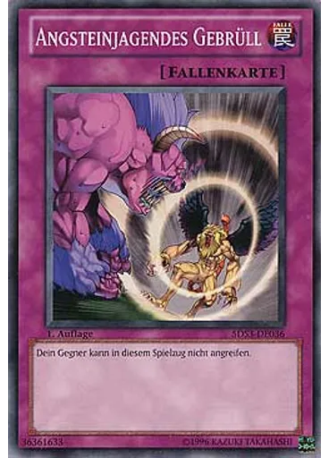 Angsteinjagendes Gebrüll