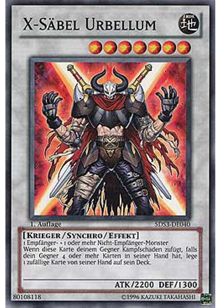 X-Säbel Urbellum