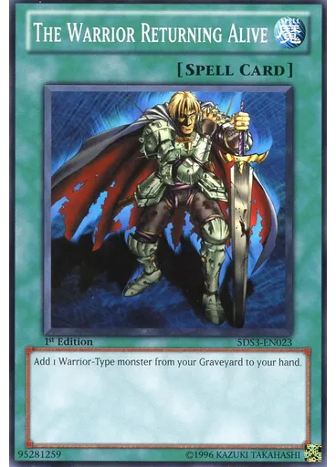 The Warrior Returning Alive — Starter Deck: Duelist Toolbox