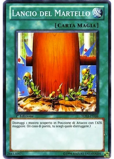 Lancio del Martello — Starter Deck: Attrezzi del Duellante