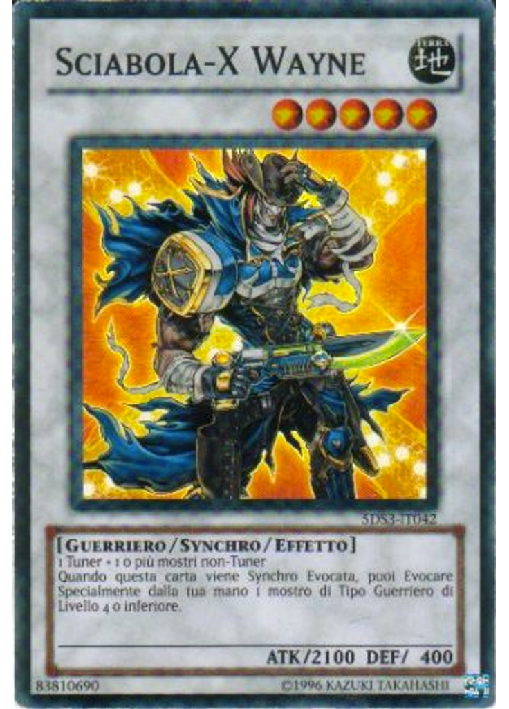 Sciabola-X Wayne (Super Rare Unlimited)