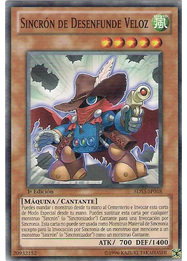 Sincrón de Desenfunde Veloz