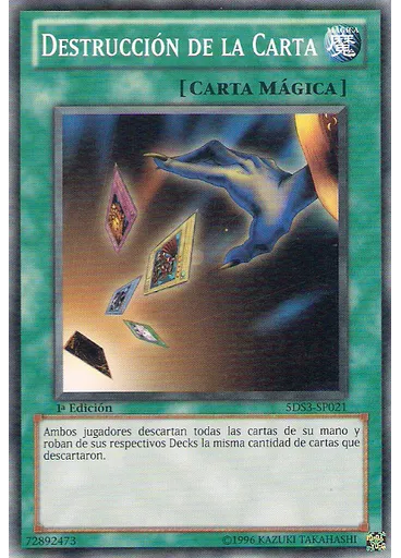 Destrucción de la Carta