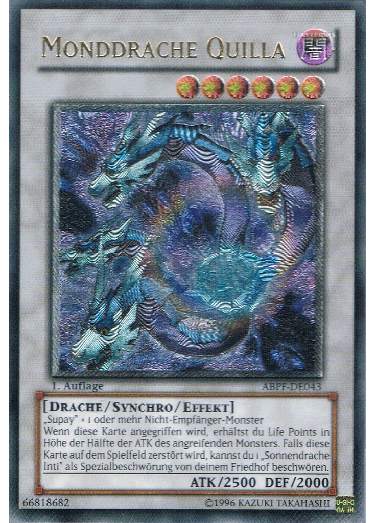 Monddrache Quilla (Ultimate Rare 1st Edition)