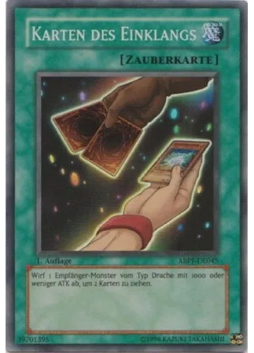 Karten des Einklangs