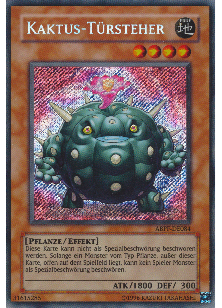 Kaktus-Türsteher (Secret Rare Unlimited)