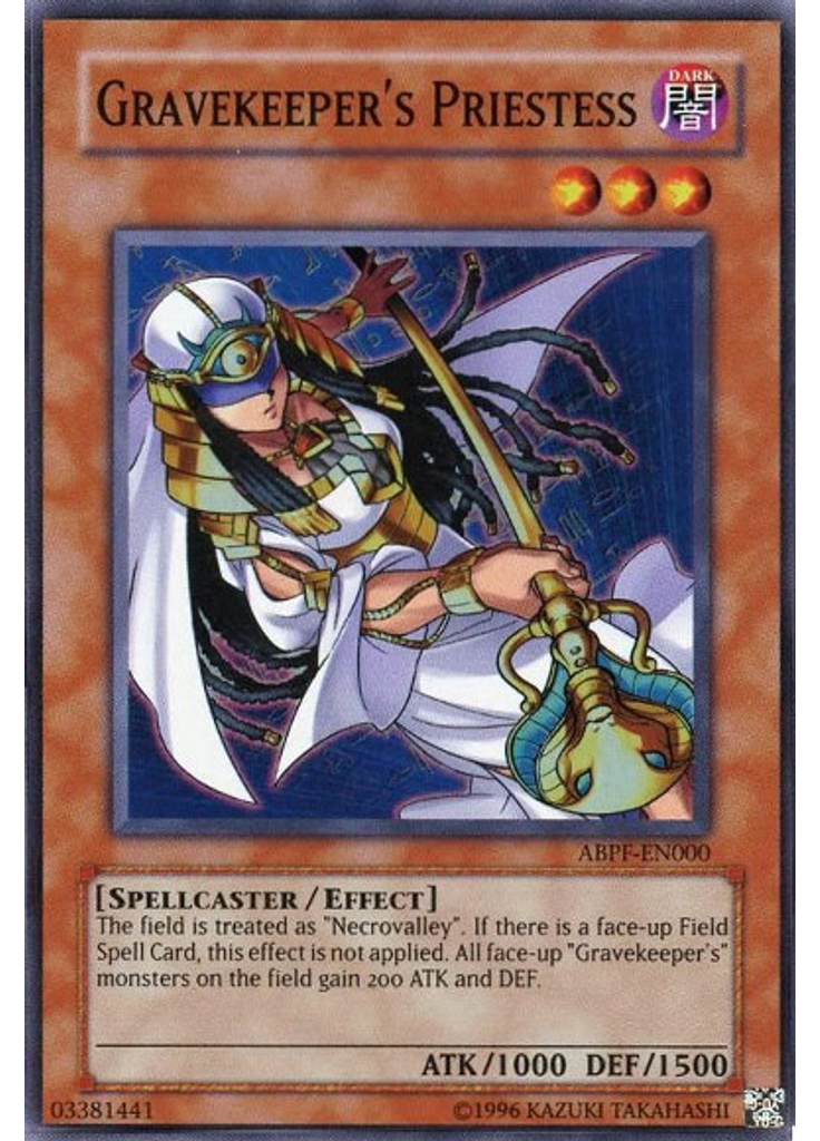 Gravekeeper's Priestess (Super Rare Unlimited)