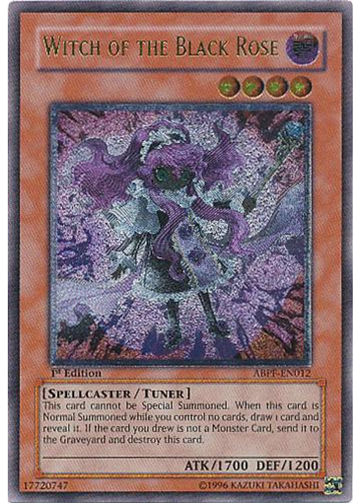 Witch of the Black Rose (Ultimate Rare 1st Edition)