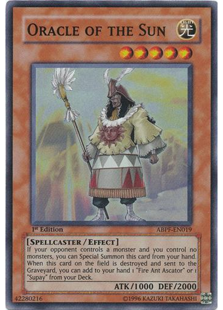 Oracle of the Sun