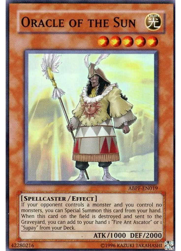 Oracle of the Sun (Super Rare Unlimited)