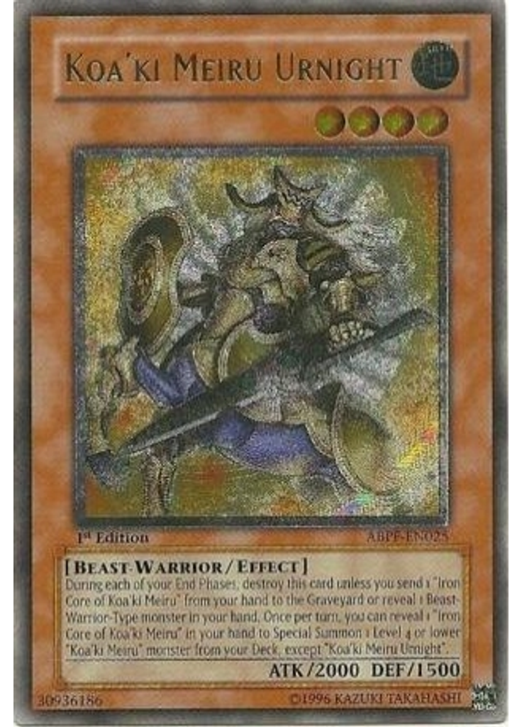 Koa'ki Meiru Urnight (Ultimate Rare 1st Edition)