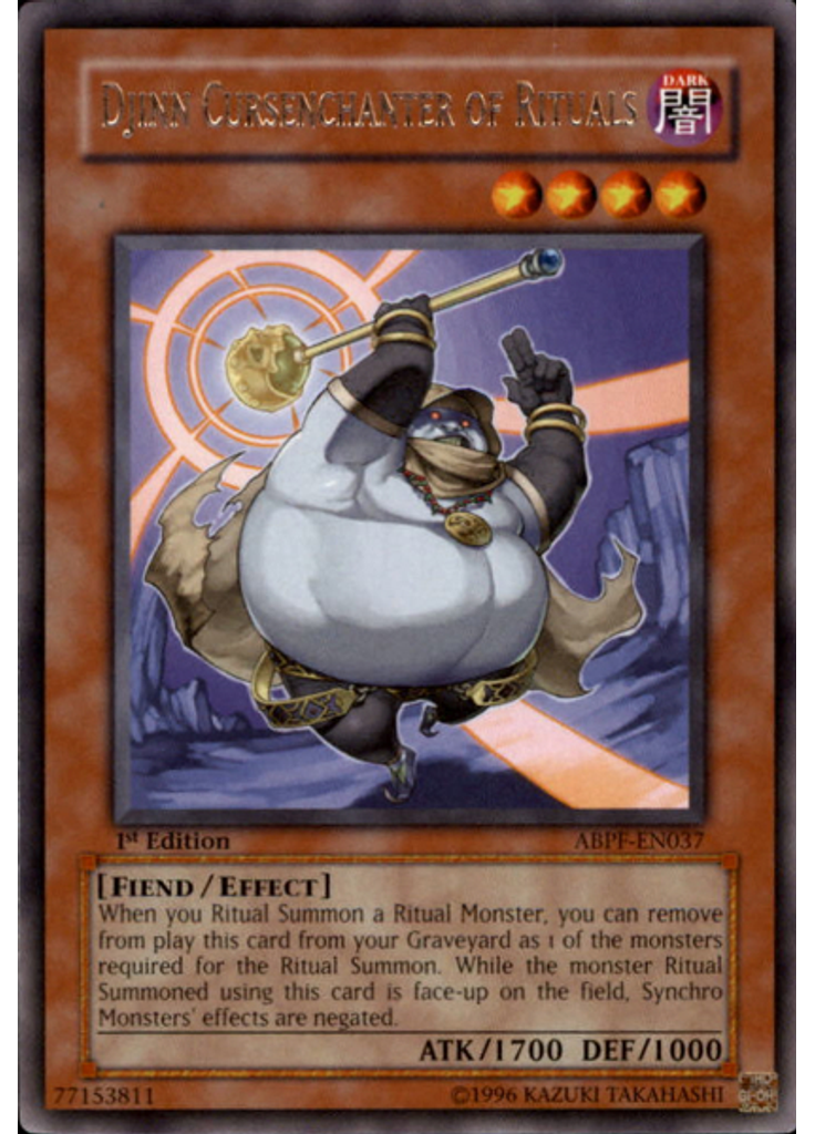 Djinn Cursenchanter of Rituals