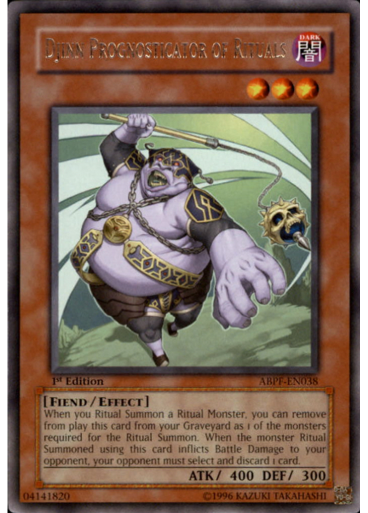Djinn Prognosticator of Rituals