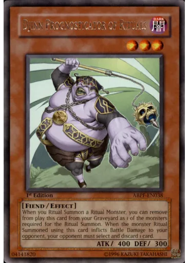 Djinn Prognosticator of Rituals