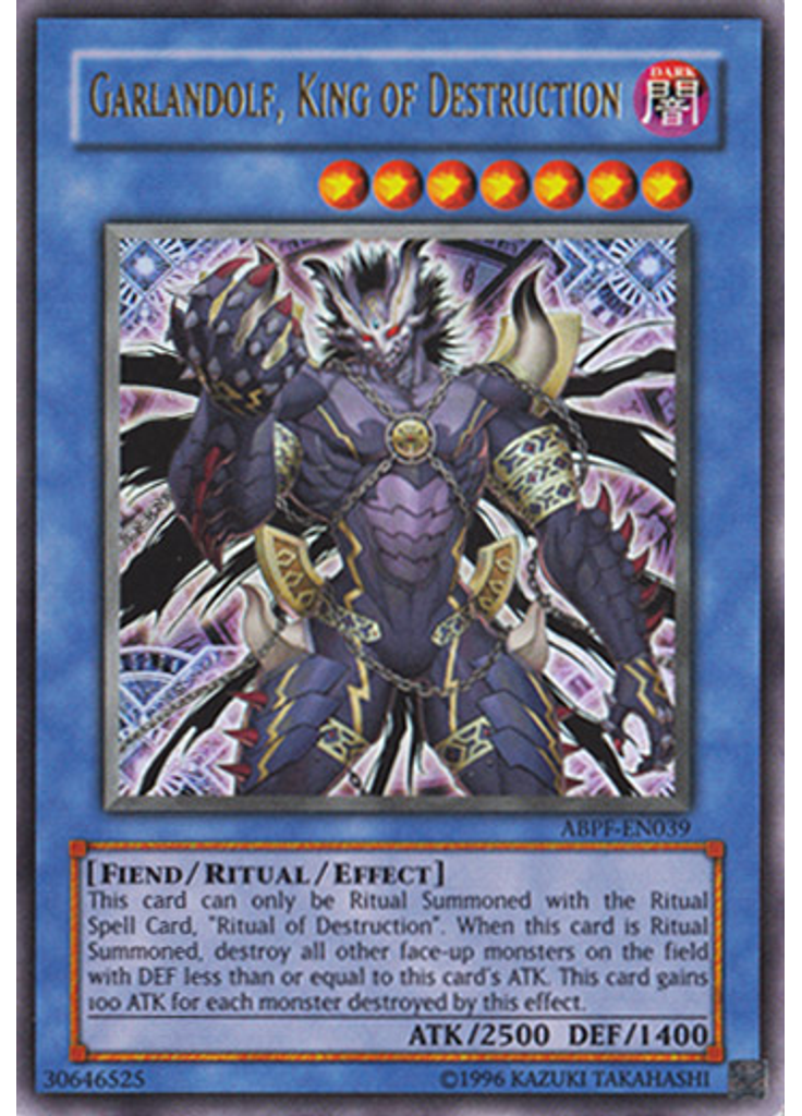 Garlandolf, King of Destruction (Ultra Rare Unlimited)