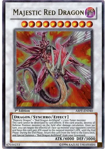 Majestic Red Dragon
