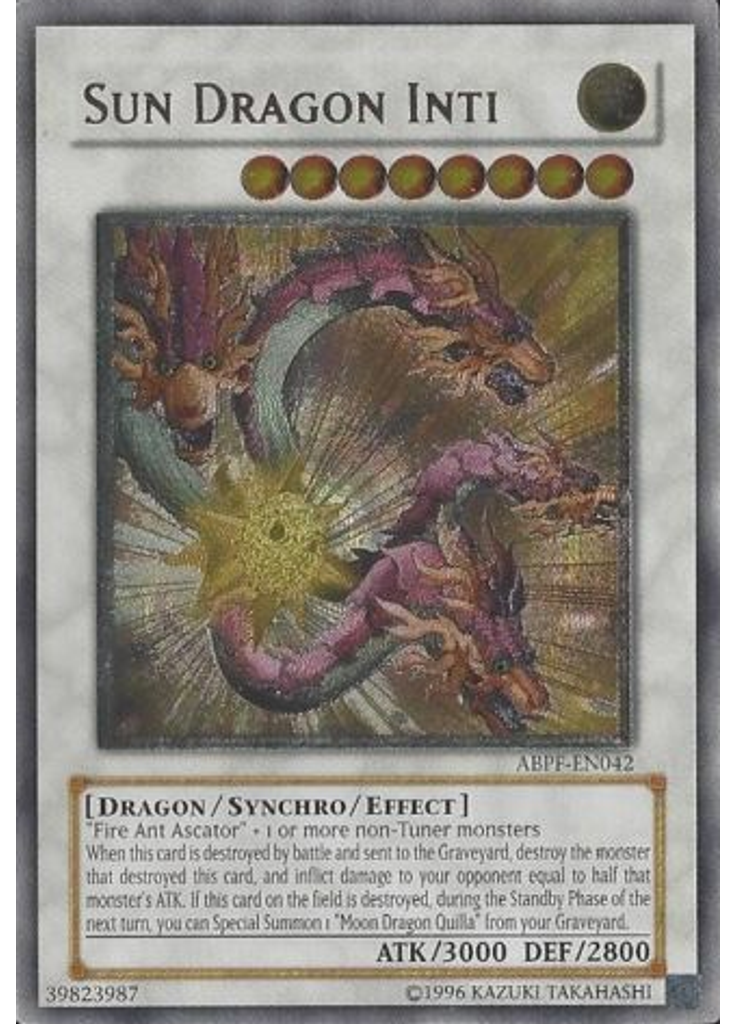 Sun Dragon Inti (Ultimate Rare Unlimited)