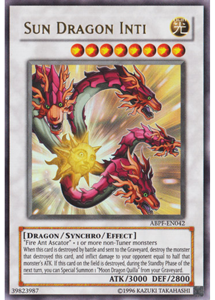 Sun Dragon Inti (Ultra Rare Unlimited)