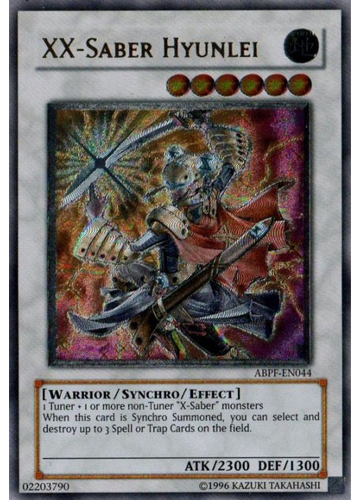 XX-Saber Hyunlei (Ultimate Rare Unlimited)