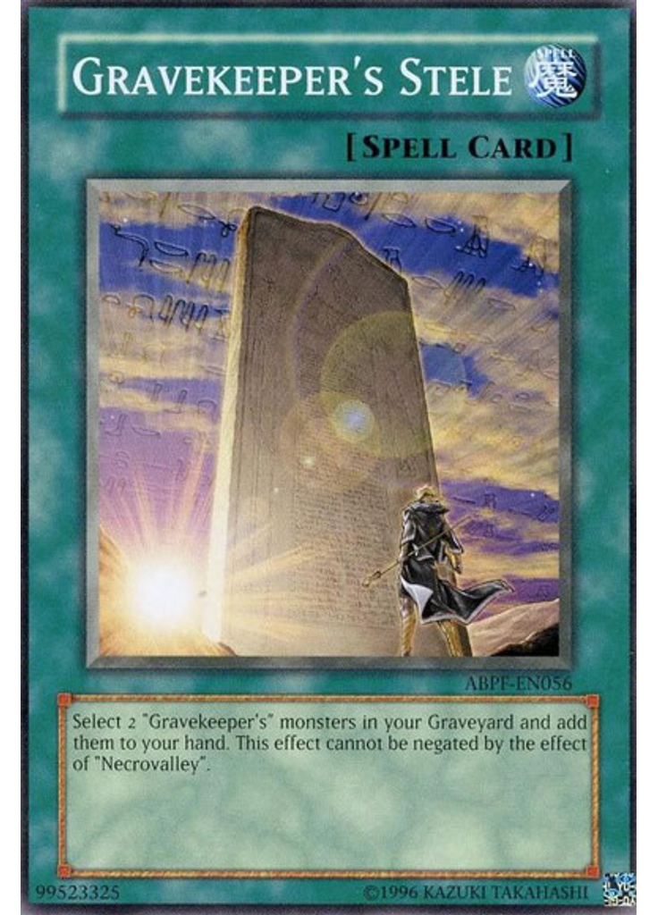 Gravekeeper's Stele (Common Unlimited)