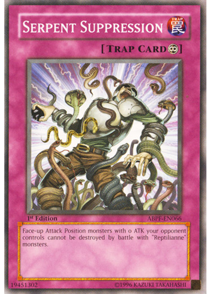 Serpent Suppression