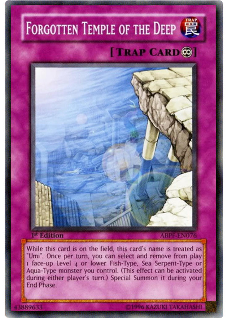 Forgotten Temple of the Deep