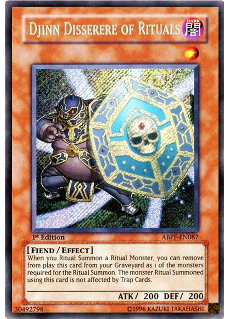 Djinn Disserere of Rituals
