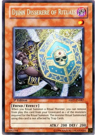 Djinn Disserere of Rituals