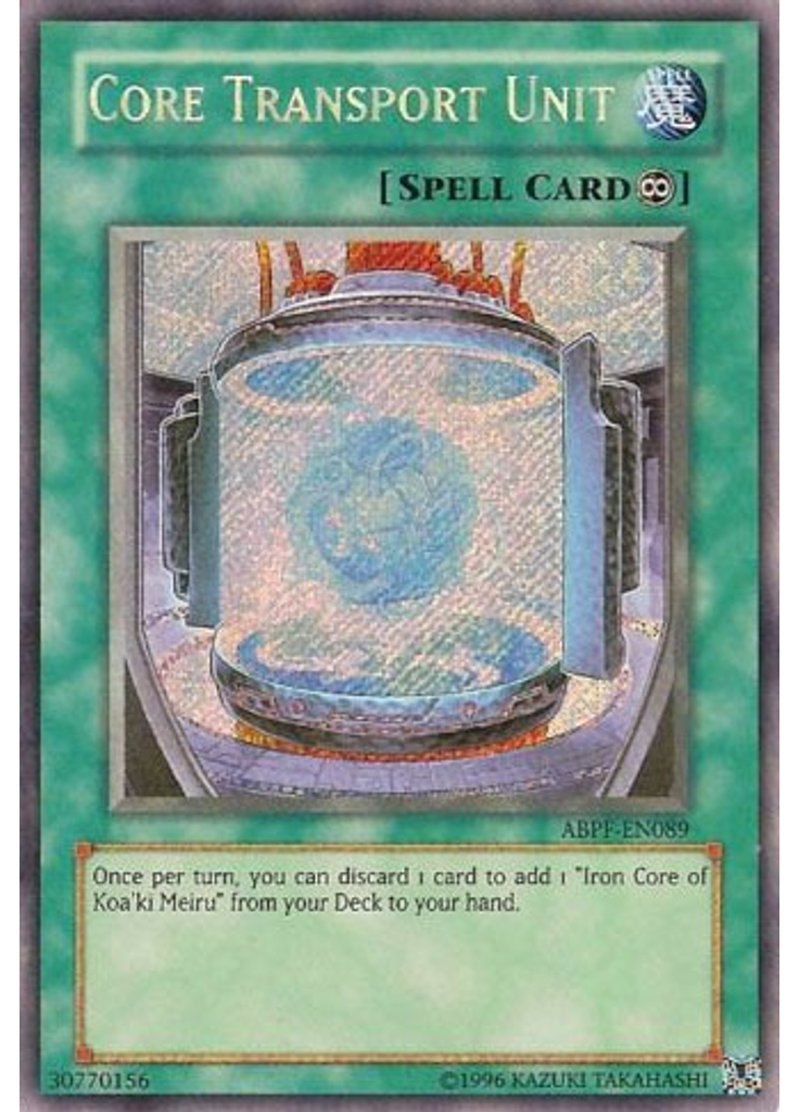Core Transport Unit (Secret Rare Unlimited)