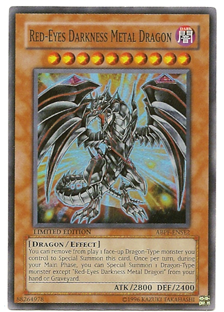 Red-Eyes Darkness Metal Dragon