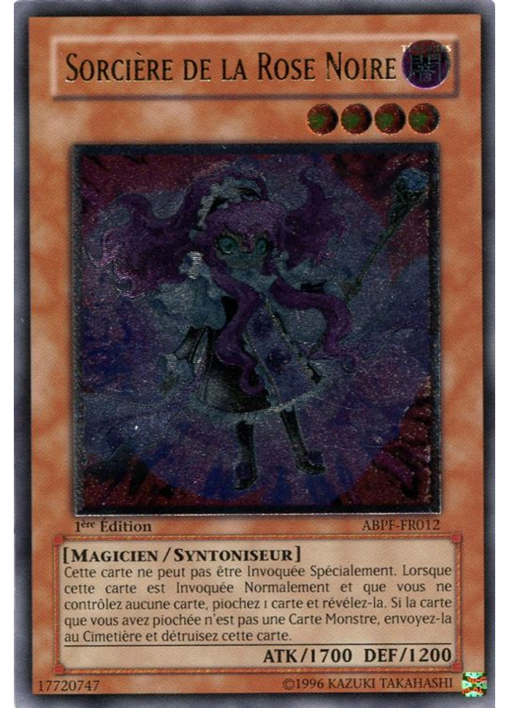 Sorcière de la Rose Noire (Ultimate Rare 1st Edition)