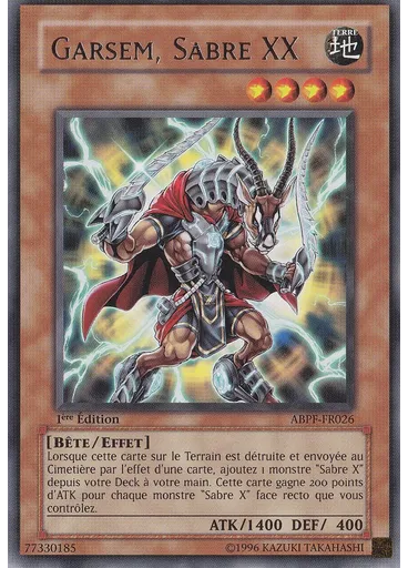 Garsem, Sabre XX