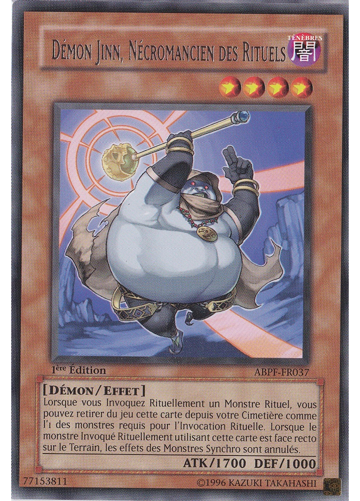 Démon Jinn, Nécromancien des Rituels