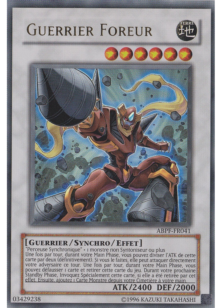 Guerrier Foreur (Ultra Rare Unlimited)