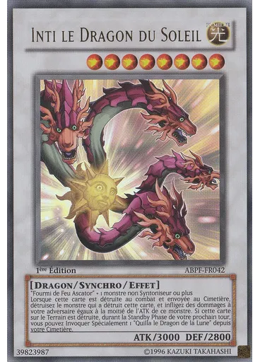 Inti le Dragon du Soleil